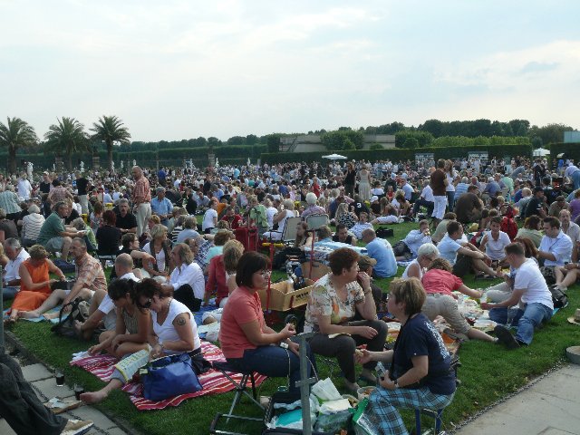 Kleines Fest in den Herrenhäuser Gärten 2008