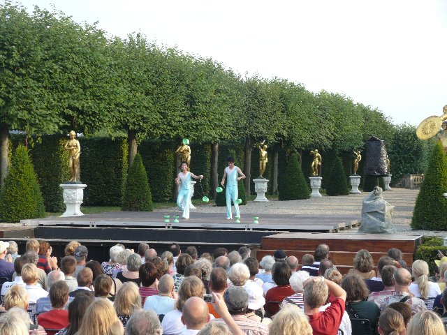 Kleines Fest in den Herrenhäuser Gärten 2008